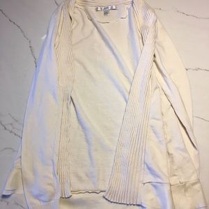 Lauren Conrad Silk Trimmed Cardigan XS